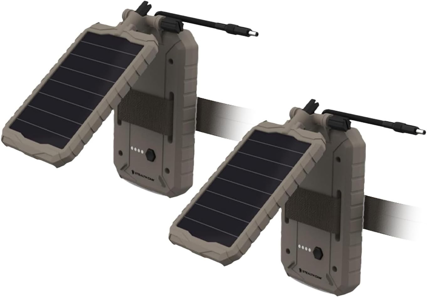 Durable Sol-Pak Solar Battery Pack 12V Solar Power Panel Rechargeable Battery