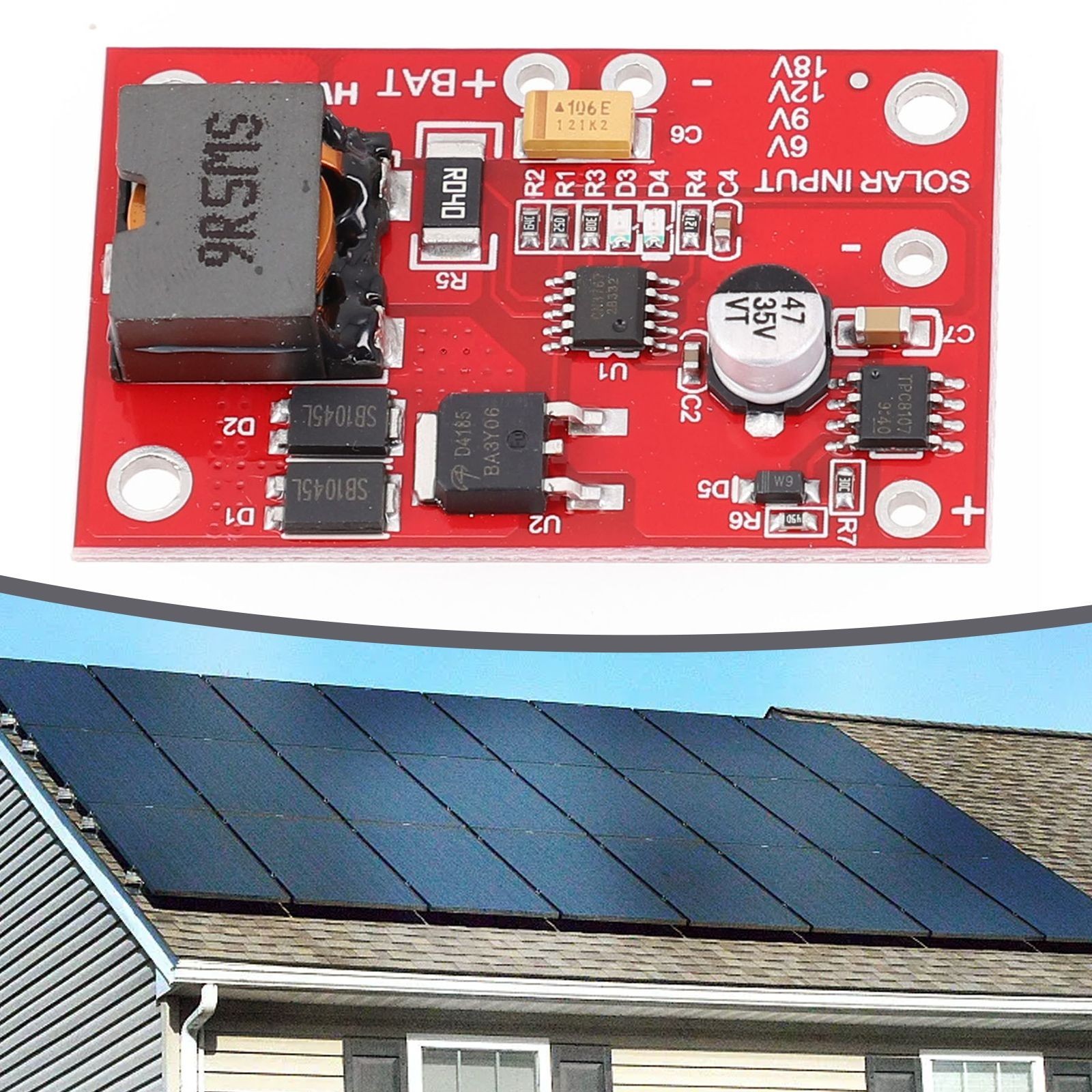 Charging Module Solar Controller Solar Panel Controller Battery Charger 3A