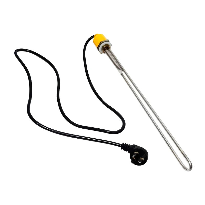 Electric Water Resistance Heating Element 400MM Industrial Plug Temperature 220V