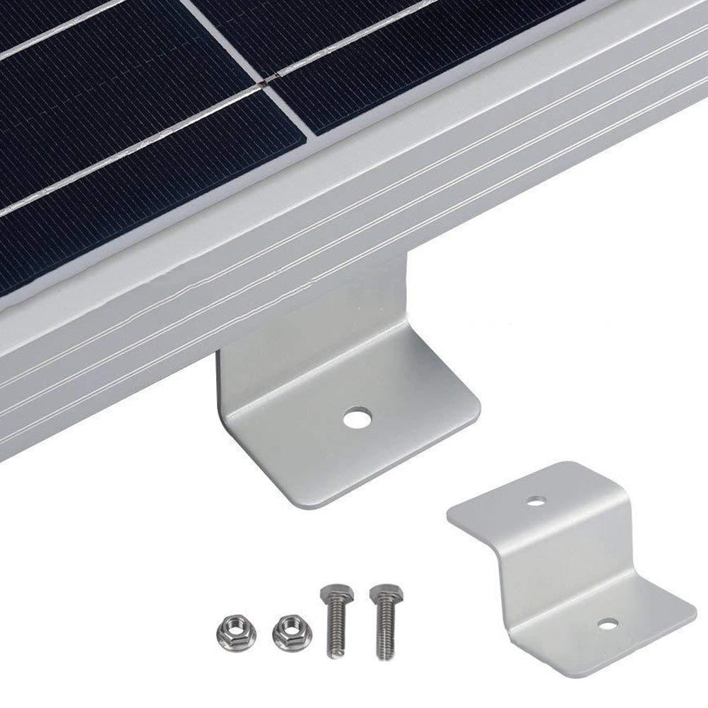 4pcs Solar Panel Mounting Z Support Brackets Boat RV Mounted Solar Panel Racks