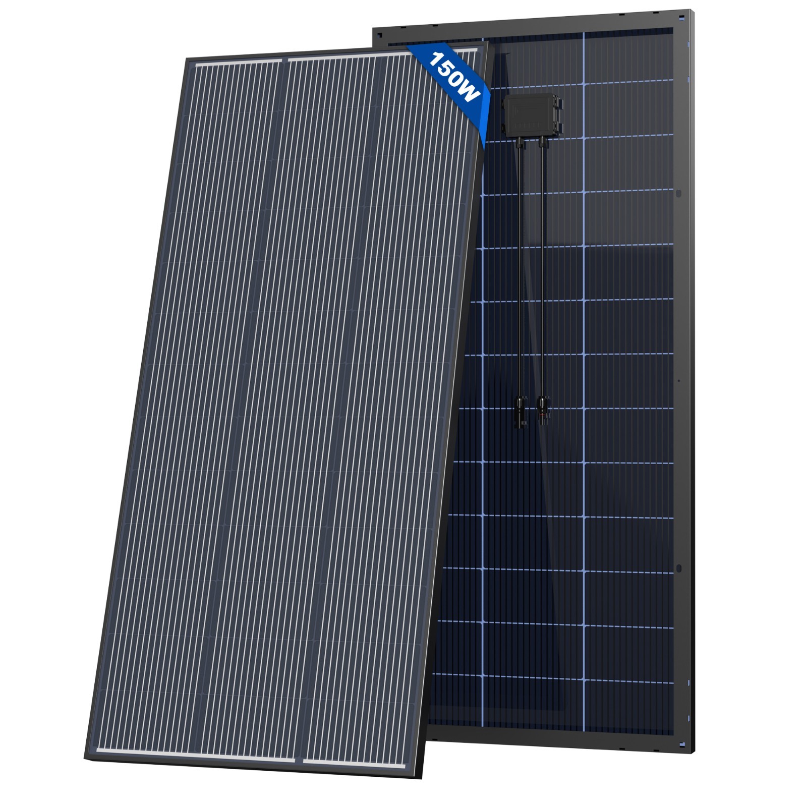 ACOPOWER 150W 12V Bifacial Solar Panel 16BB N-Type 25.4% High Efficiency