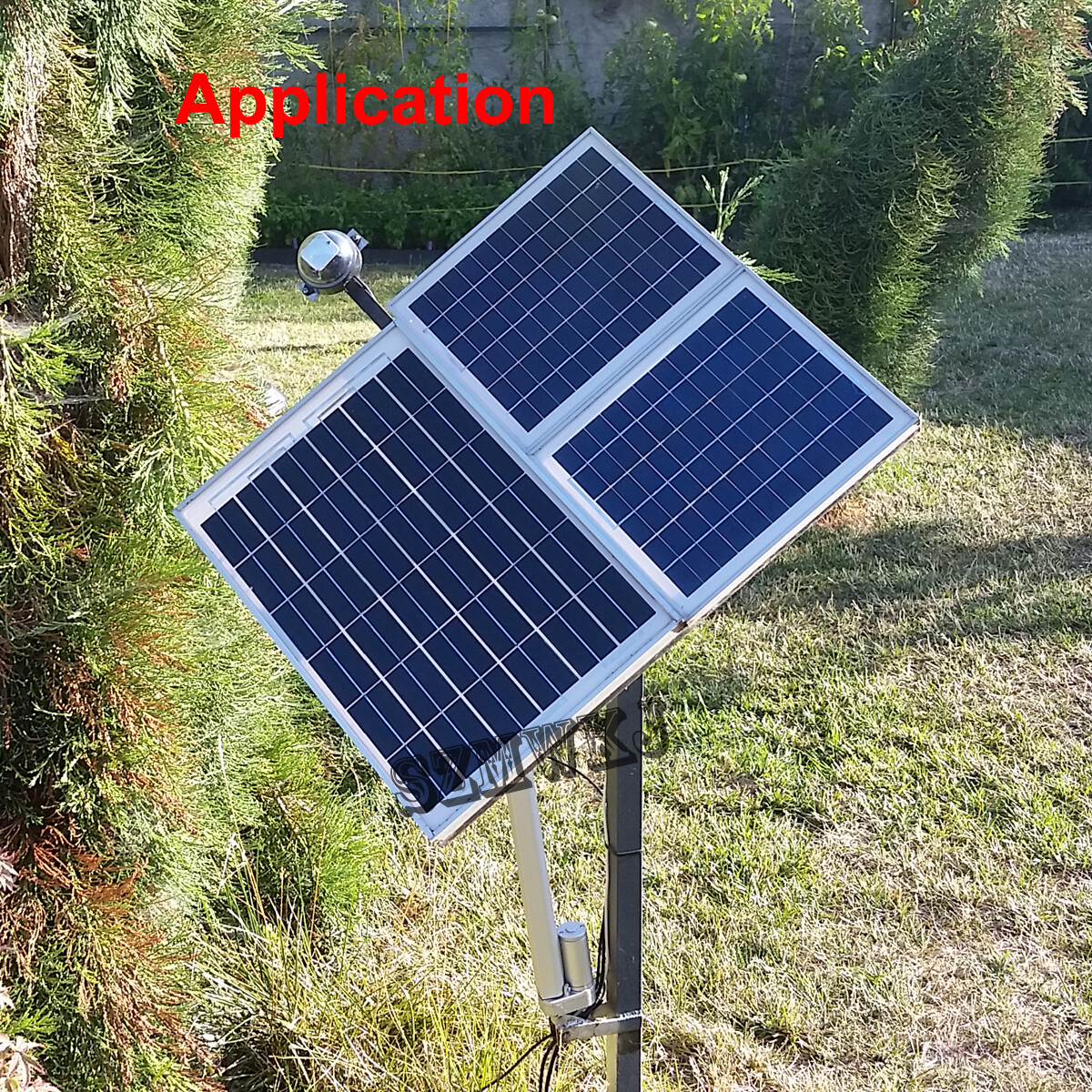 LCD Single Axis Solar Tracker DIY Kit -14″ Linear Actuator + Tracking Controller