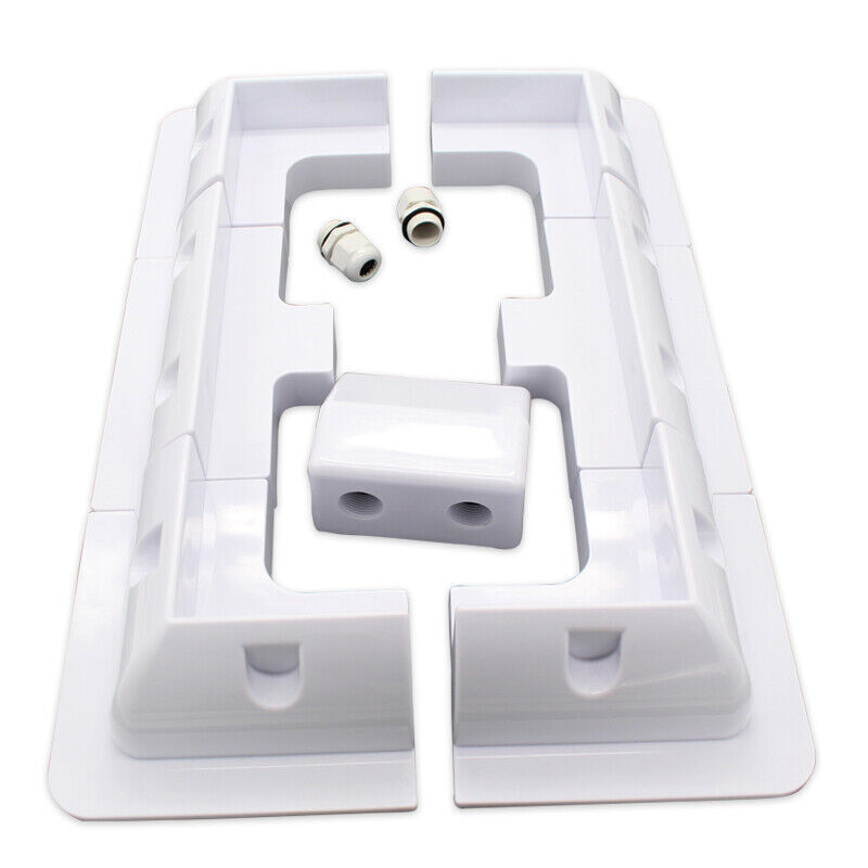 5/7pcs Set Solar Panel Corner Bracket Mounting Bracket Cable Gland for Campervan