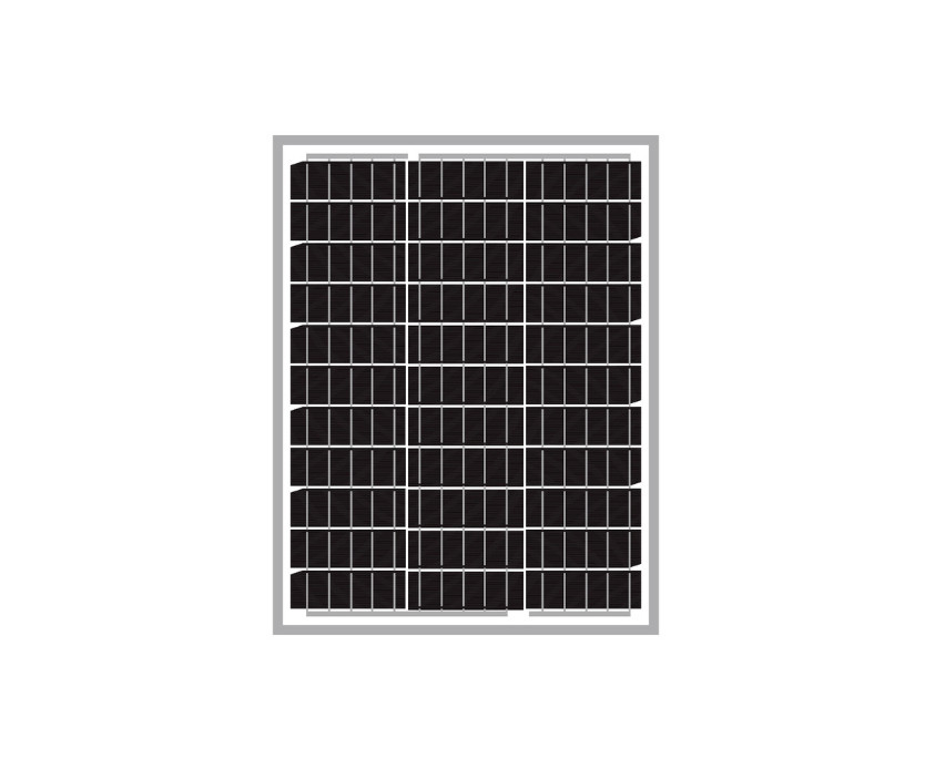 Newpowa 20W 12V Mono Solar Panel RV Gate Off-Grid Battery Charger Durable