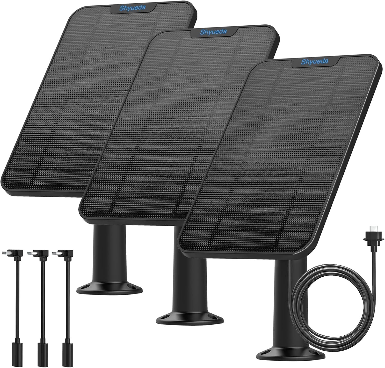 3-Pack Solar Panels for Blink 3rd Gen/XT2/4th Gen