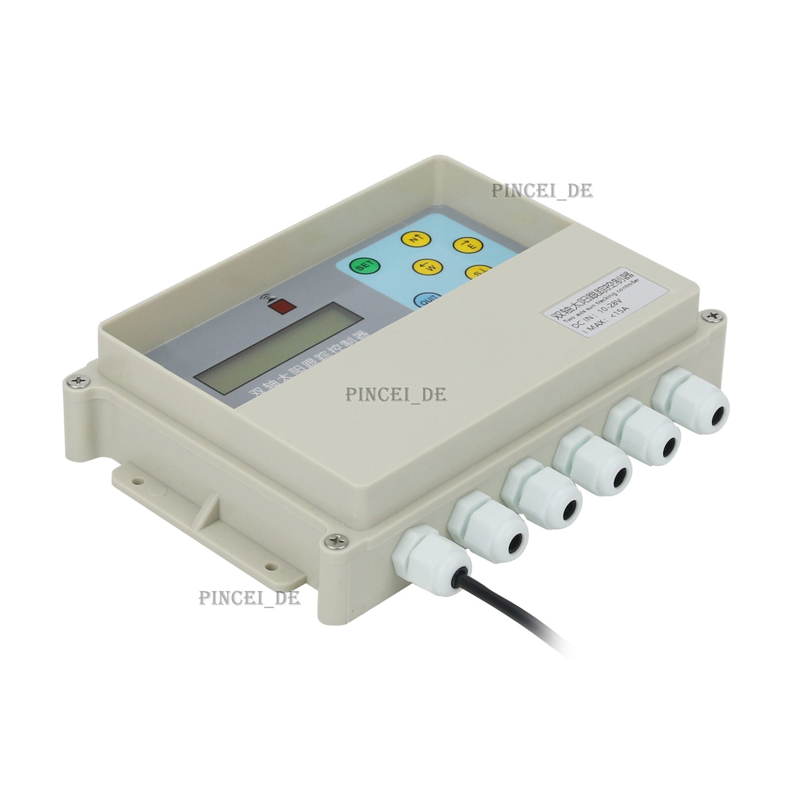 NEW Dual Axis Solar Tracker Controller Automatic Solar Tracking Remote Control