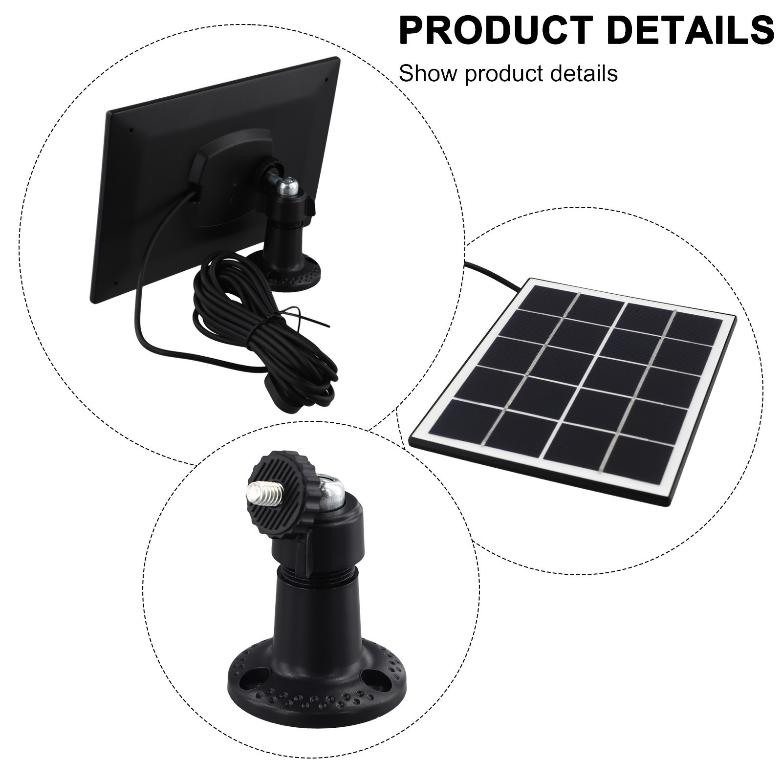 Secure Your For Arlo Pro 5S43 with Solar Charging Panels Reliable and Efficient
