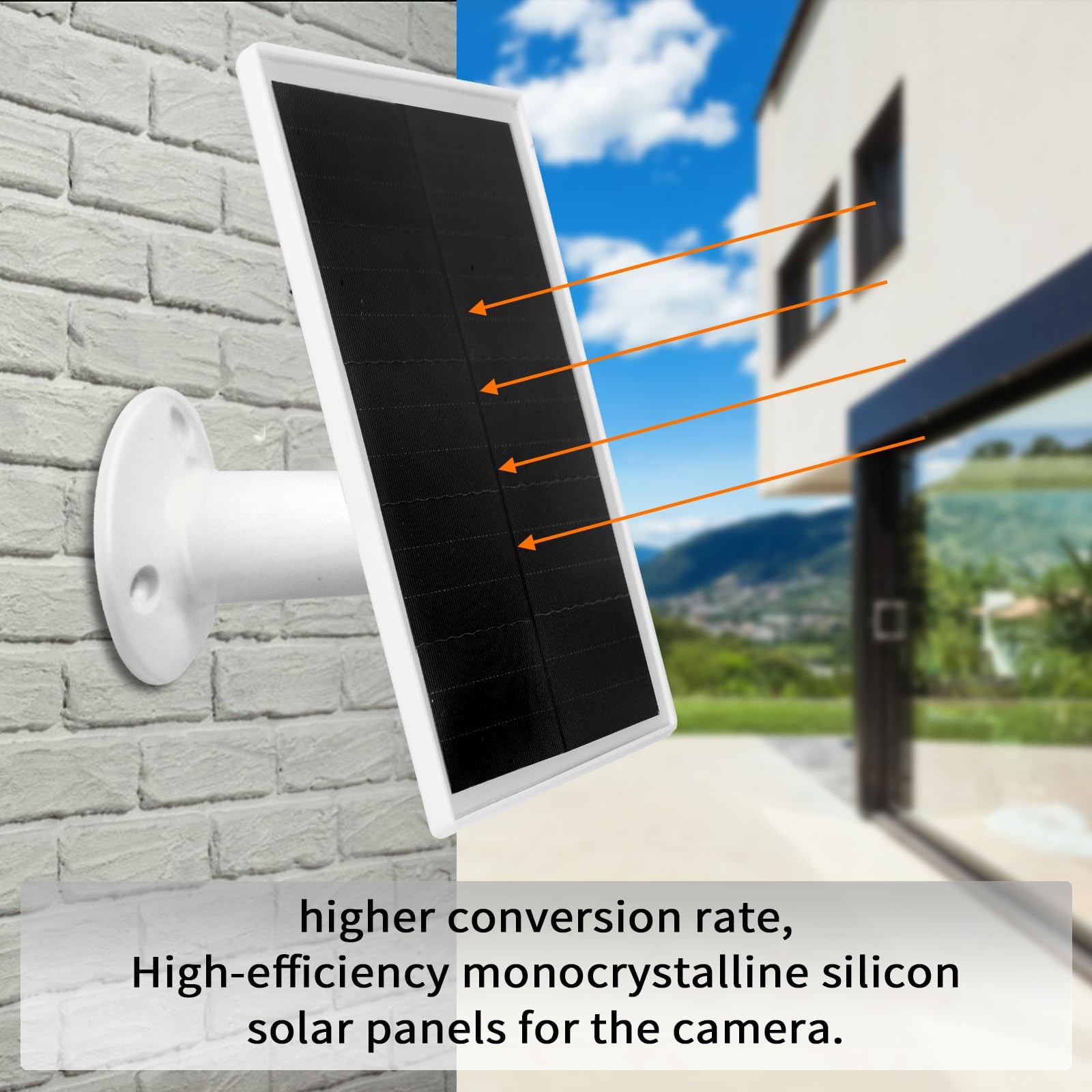 6W Solar Panel Charger, Solar Panel with Micro USB & USB-C Port for DC 5V Out…