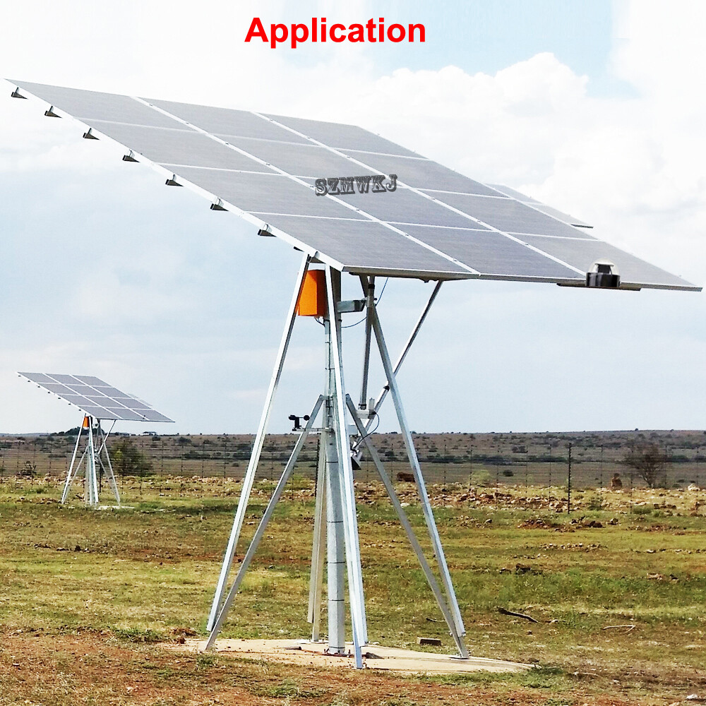 Complete 18″ Dual Axis PV Solar Tracking LCD Solar Panel Tracker Anemometer Kits