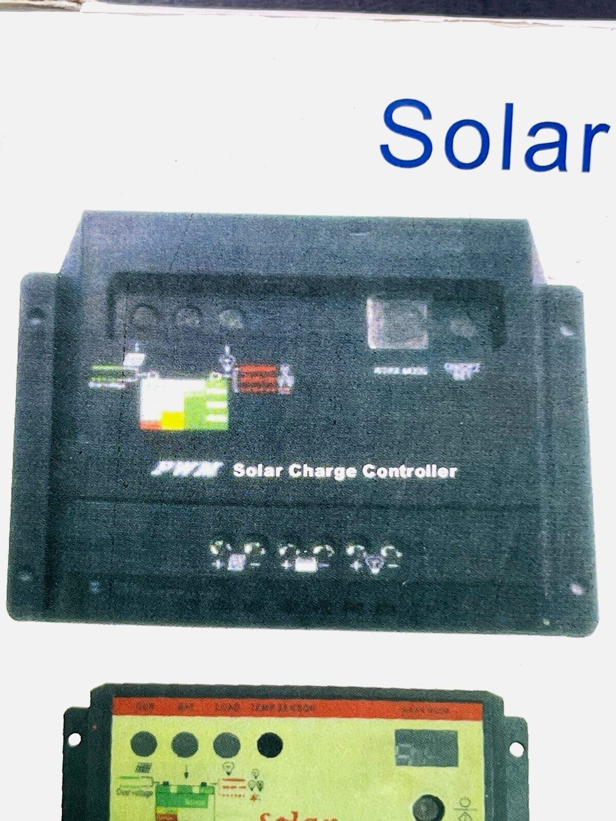 Solar Charge Controller 12/24V CE RoHS ISO 9001 Certified PWM Panel Battery Regu