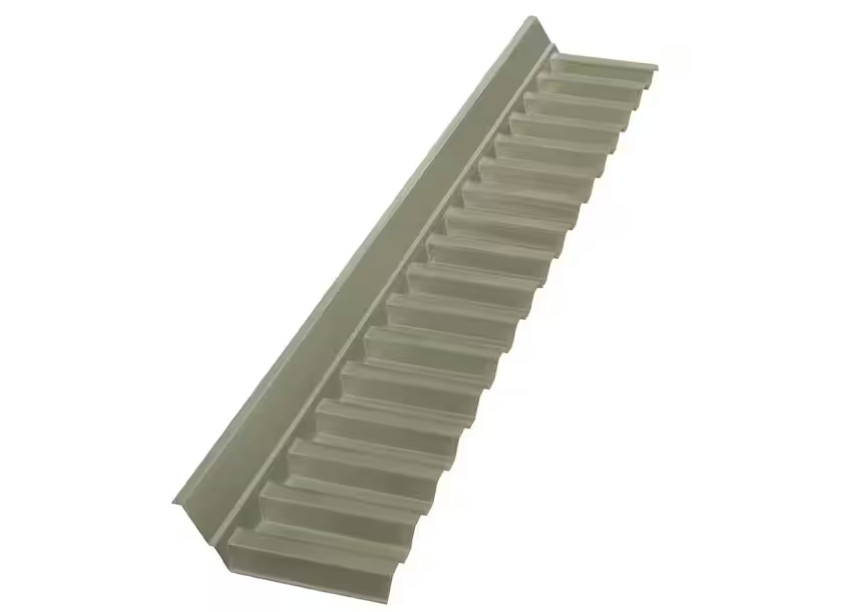 Suntuf Roof Panel 4 Ft Solar Wall Connector Impact Resistant Polycarbonate Gray