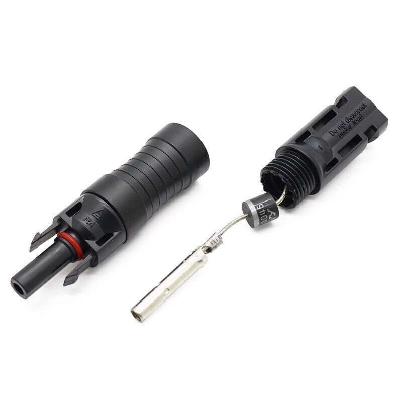 5Pcs 10A/15A Solar Panel Cable Blocking Diode Photovoltaic Waterproof Connectors