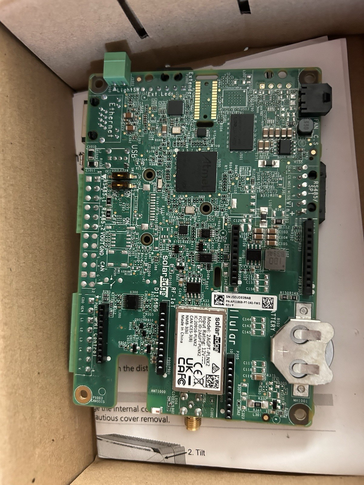 SolarEdge Communication Board Replacement