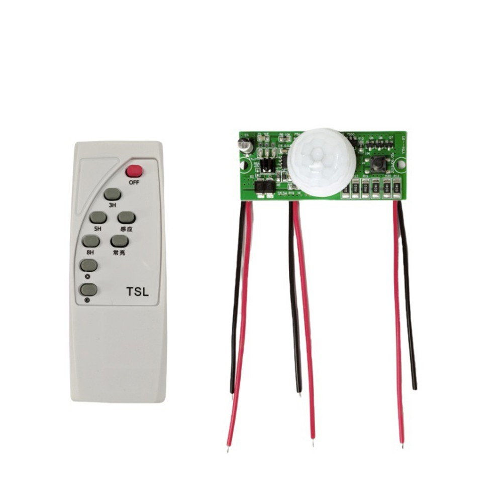 Induction Solar Lamp Circuit Board with Dual Mode Sensing and Remote Control