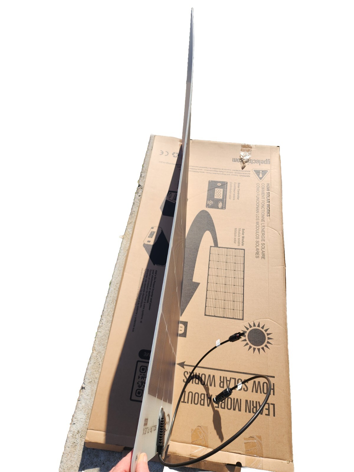GO POWER GP FLEX-100 100W FLEXIBLE SOLAR MODULE PANEL GP #82985