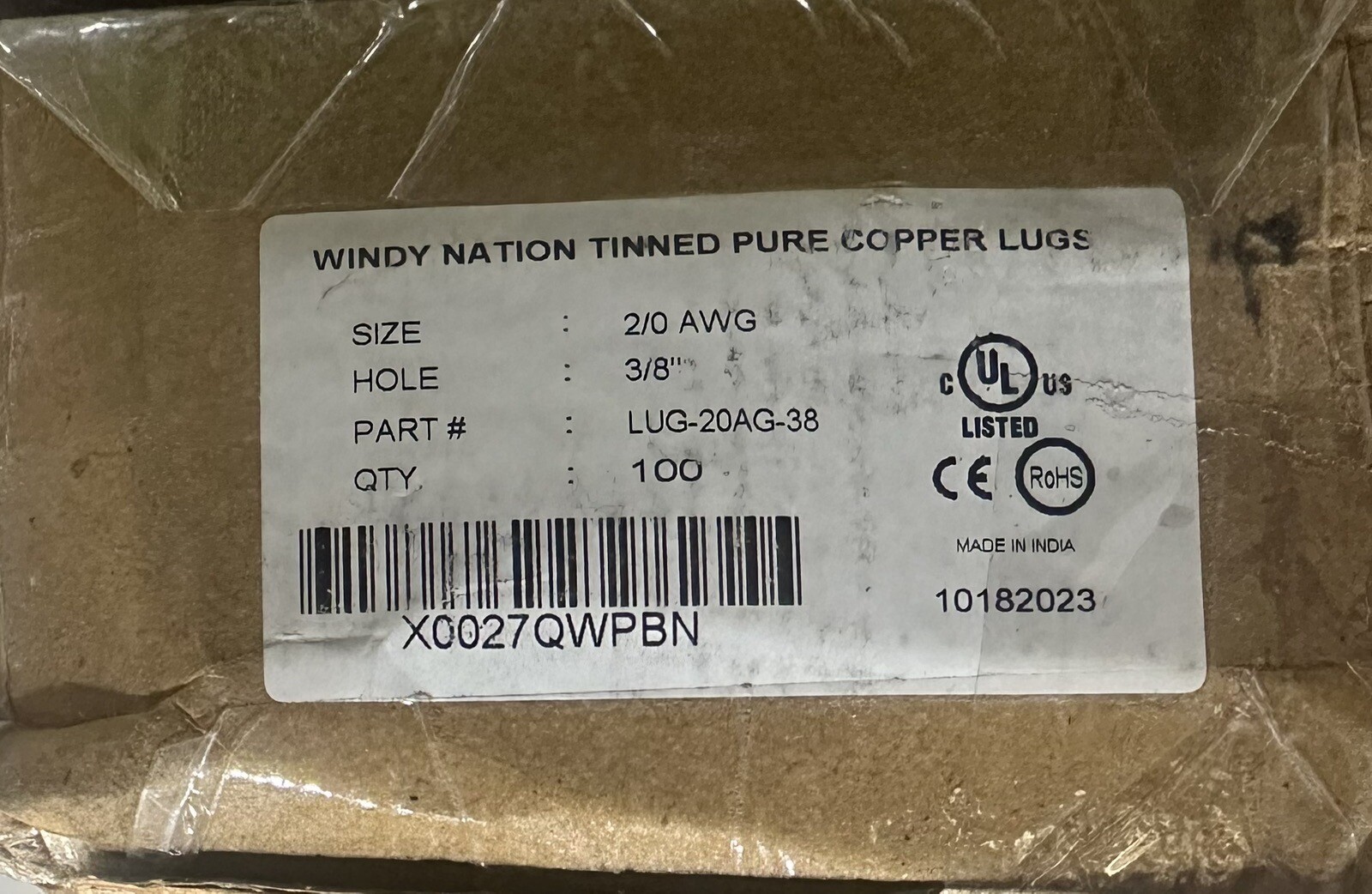 🔥WindyNation10-Gauge 100ft. Black/50 ft. Red Solar Cable