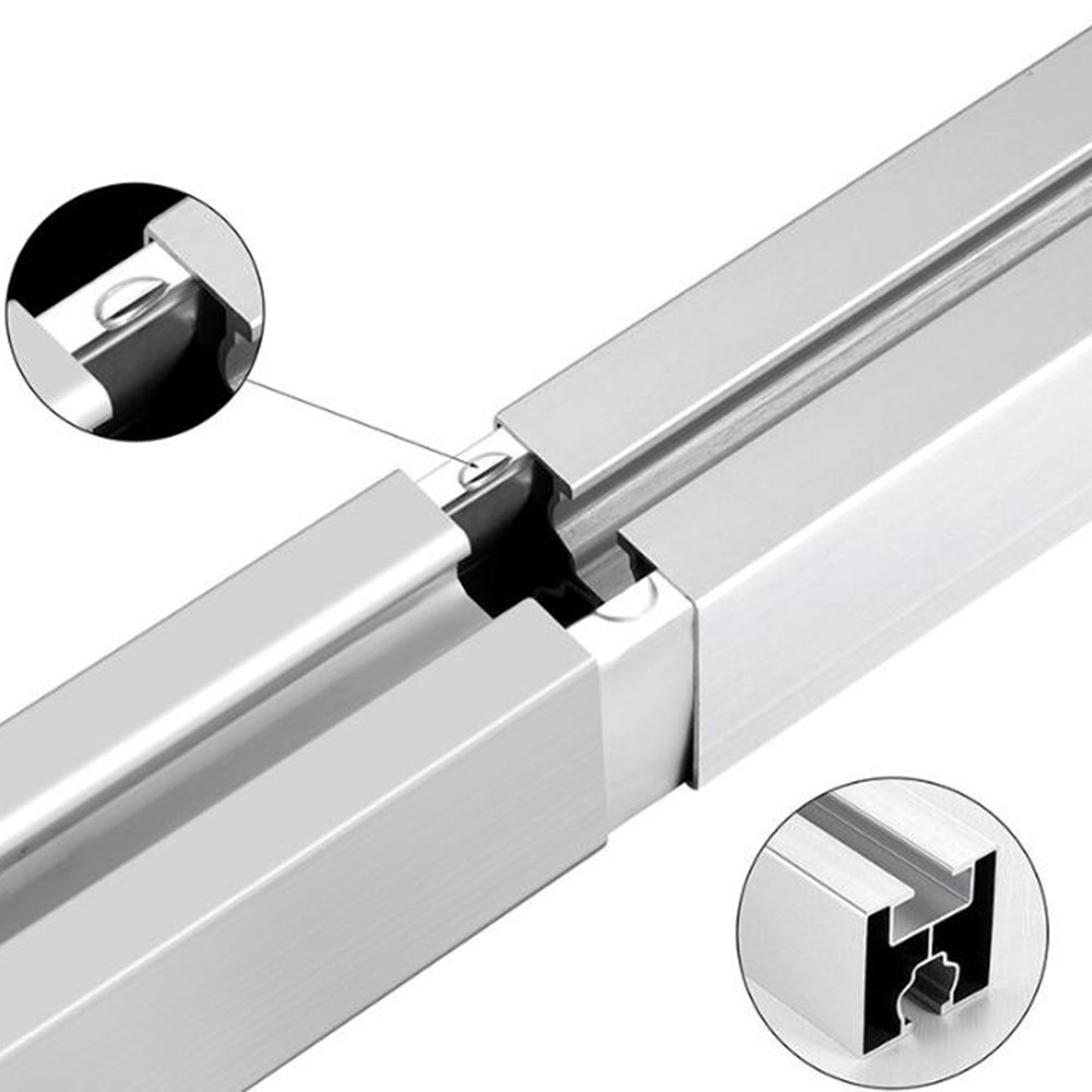 Sleek Design 4 Aluminium For PV Rail Connectors with Protective Covers