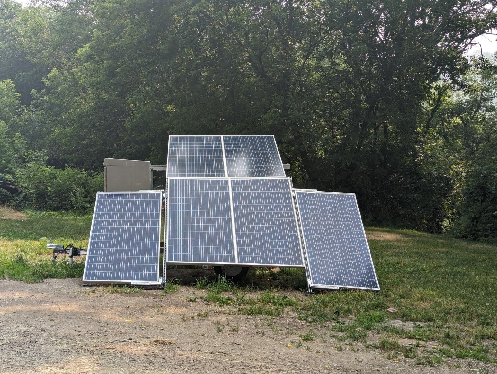 Solar Generator Trailer Powers a House, Camper, Welder, Shed, Cabin Custom Made