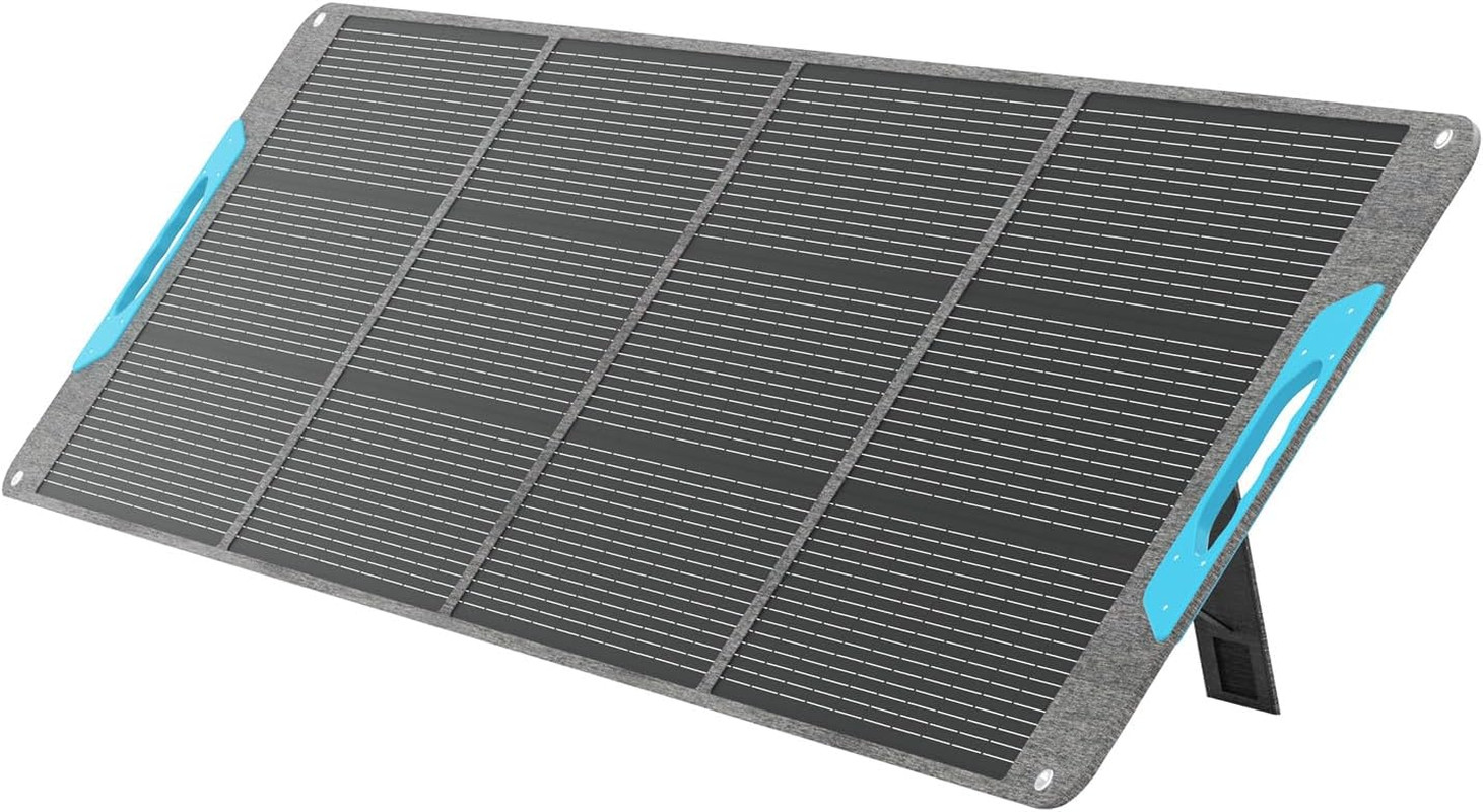 200W Portable Solar Panel, IP65 Waterproof Foldable Solar Panel Power Backup, So