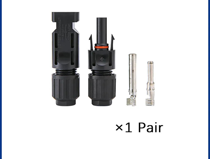 1Pair PV Connector Male Female 1000V DC 35A for 2.5/4/6mm² For Solar Panel Cable