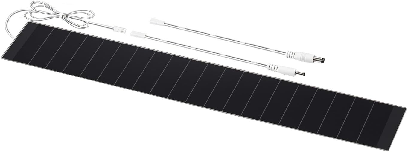 8.4V Solar Panel Charger for Motorized Roller Shades – 3.5W / 11W High Effici…