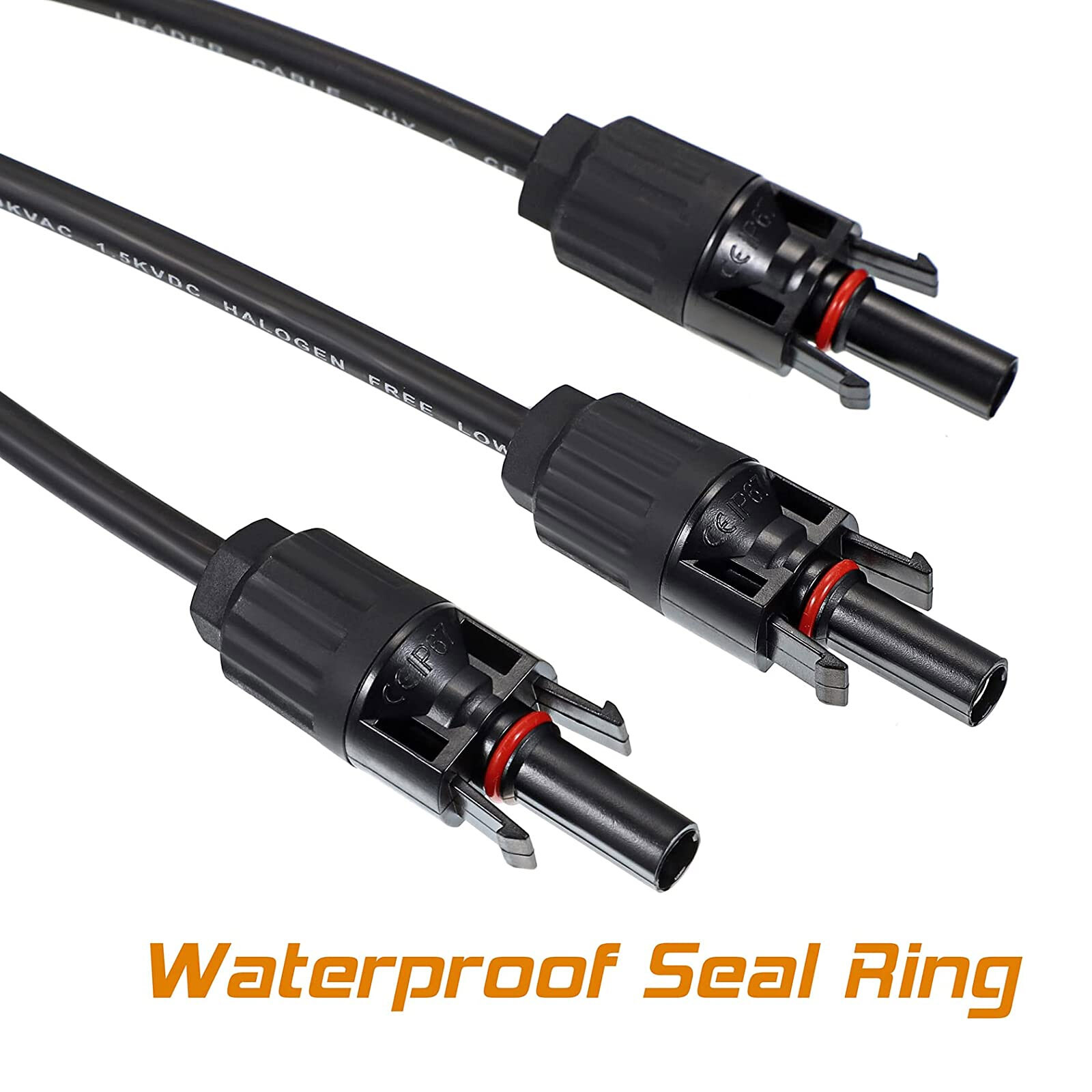 Solar Connectors Y Branch Parallel Adapter Cable Wire Plug Tool for Solar Panel