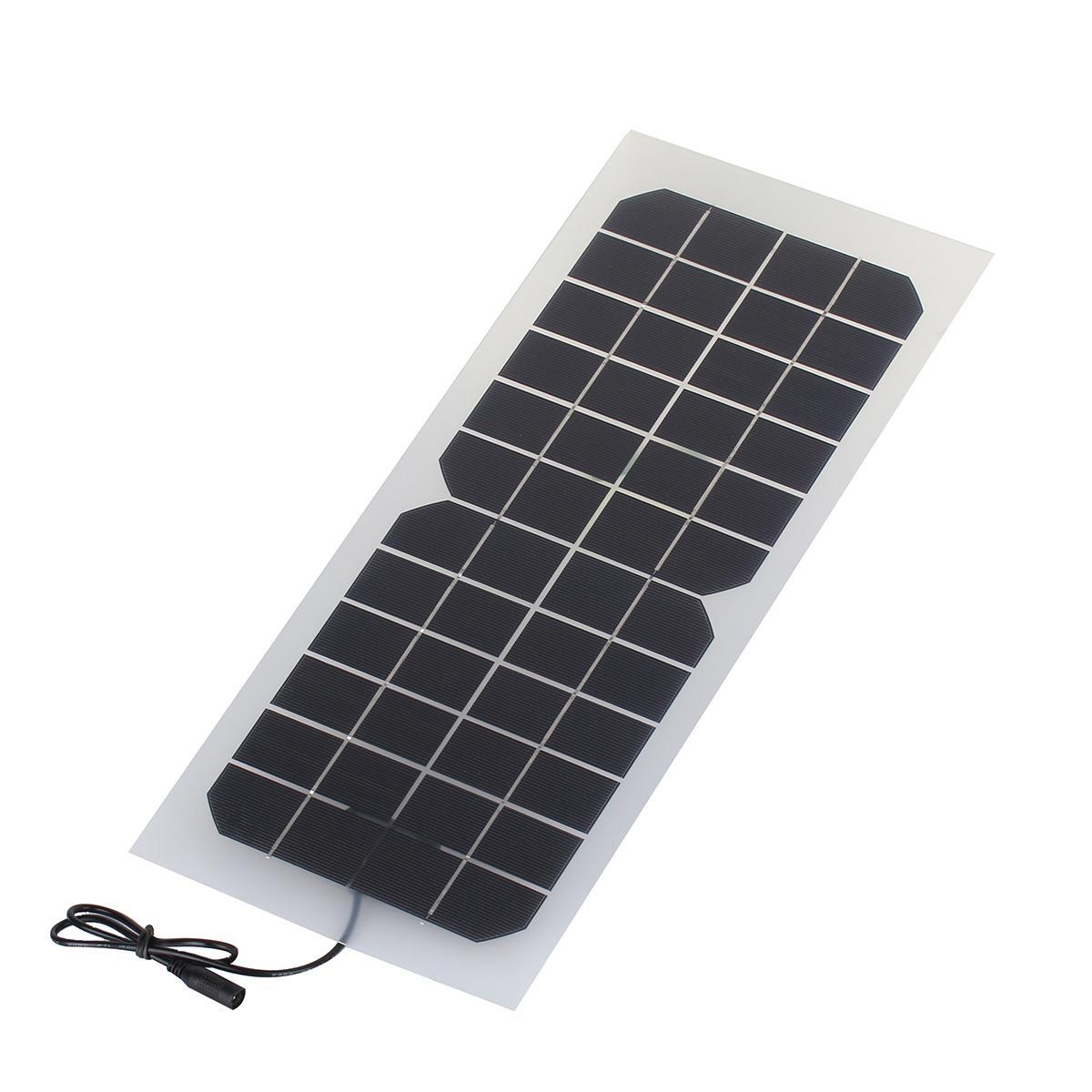 10W 12V 0.83A Portable Solar Panel Power Charger Use For 12V Battery