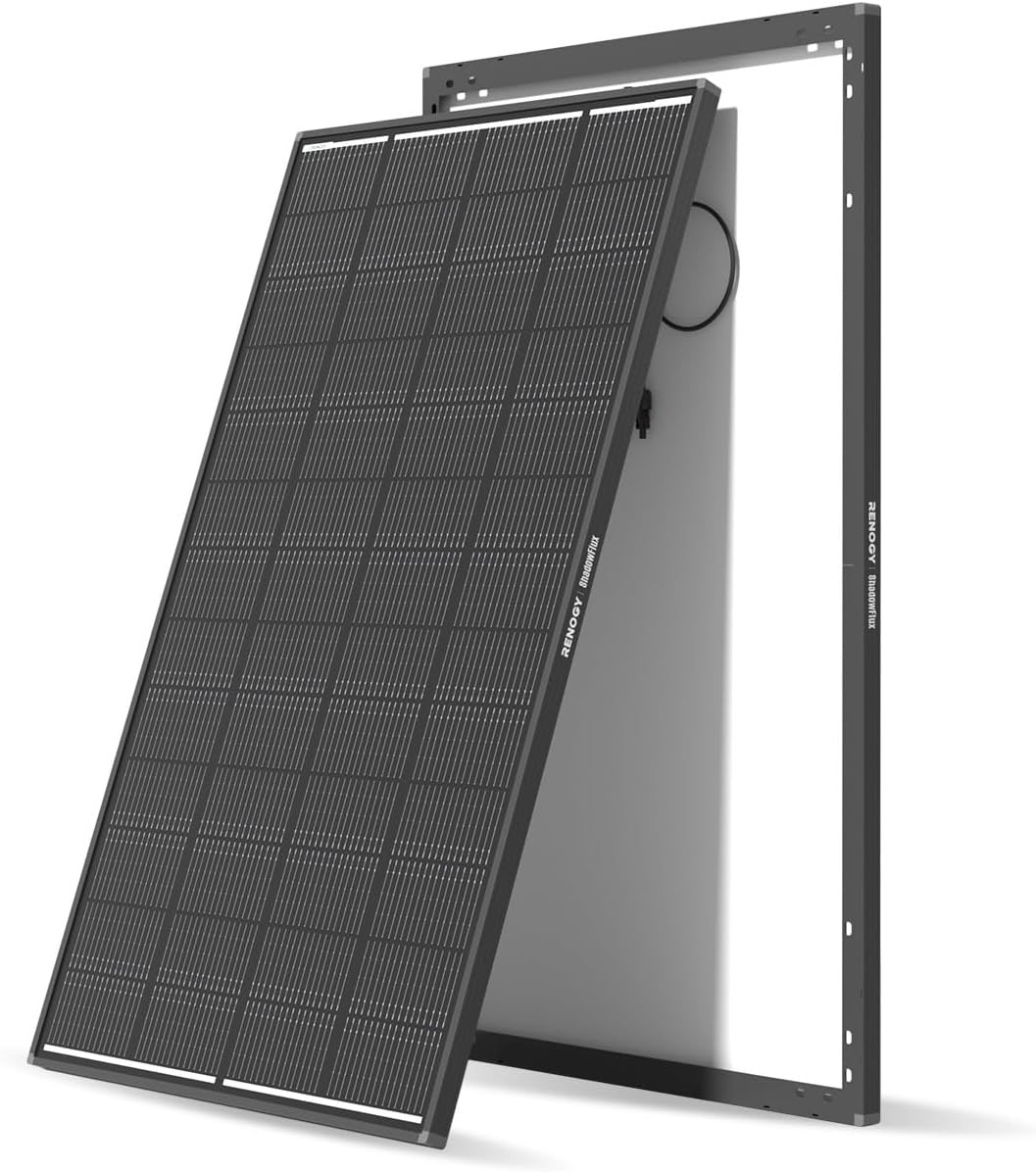 Renogy 200W ShadowFlux N-Type 25% High-Efficiency Solar Panel