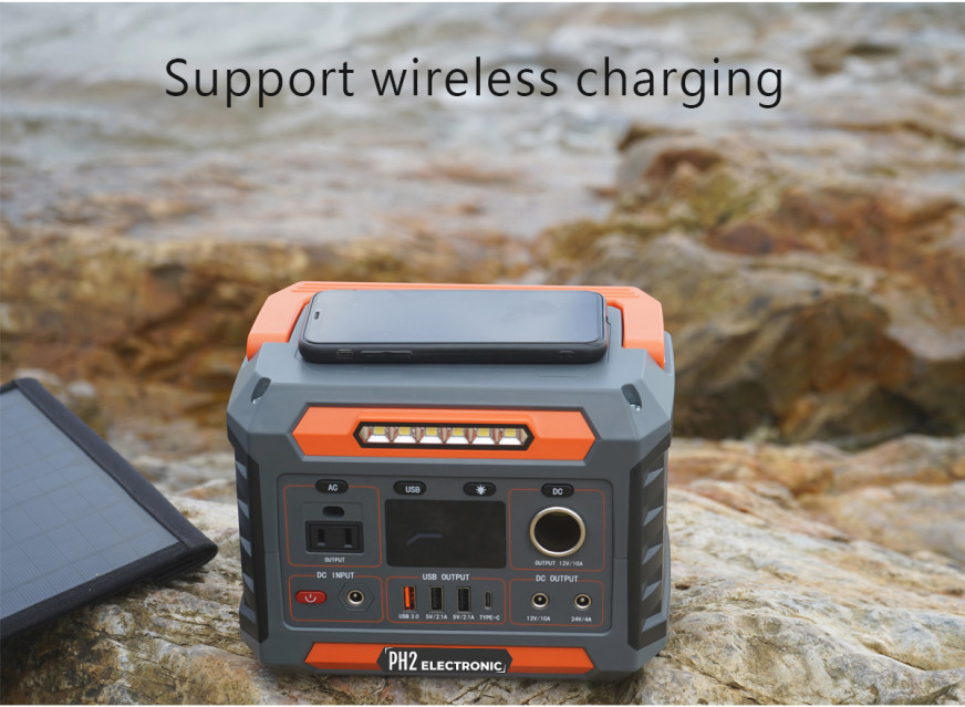 300W Portable Power Station 78000mAh /3.7V / 288Wh (Solar Panel Optional)