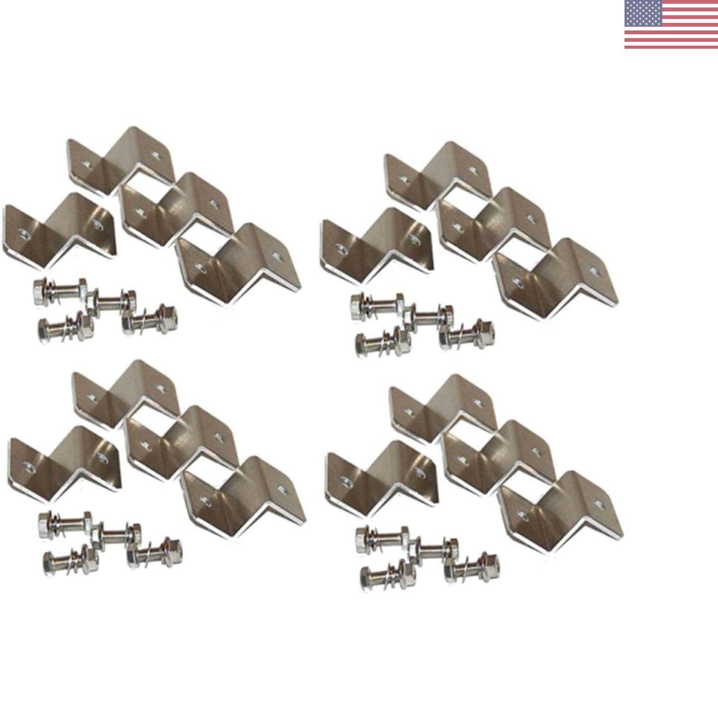 Lightweight Solar Panel Z-Bracket Mounting Set – For Off-Grid Power Solutions