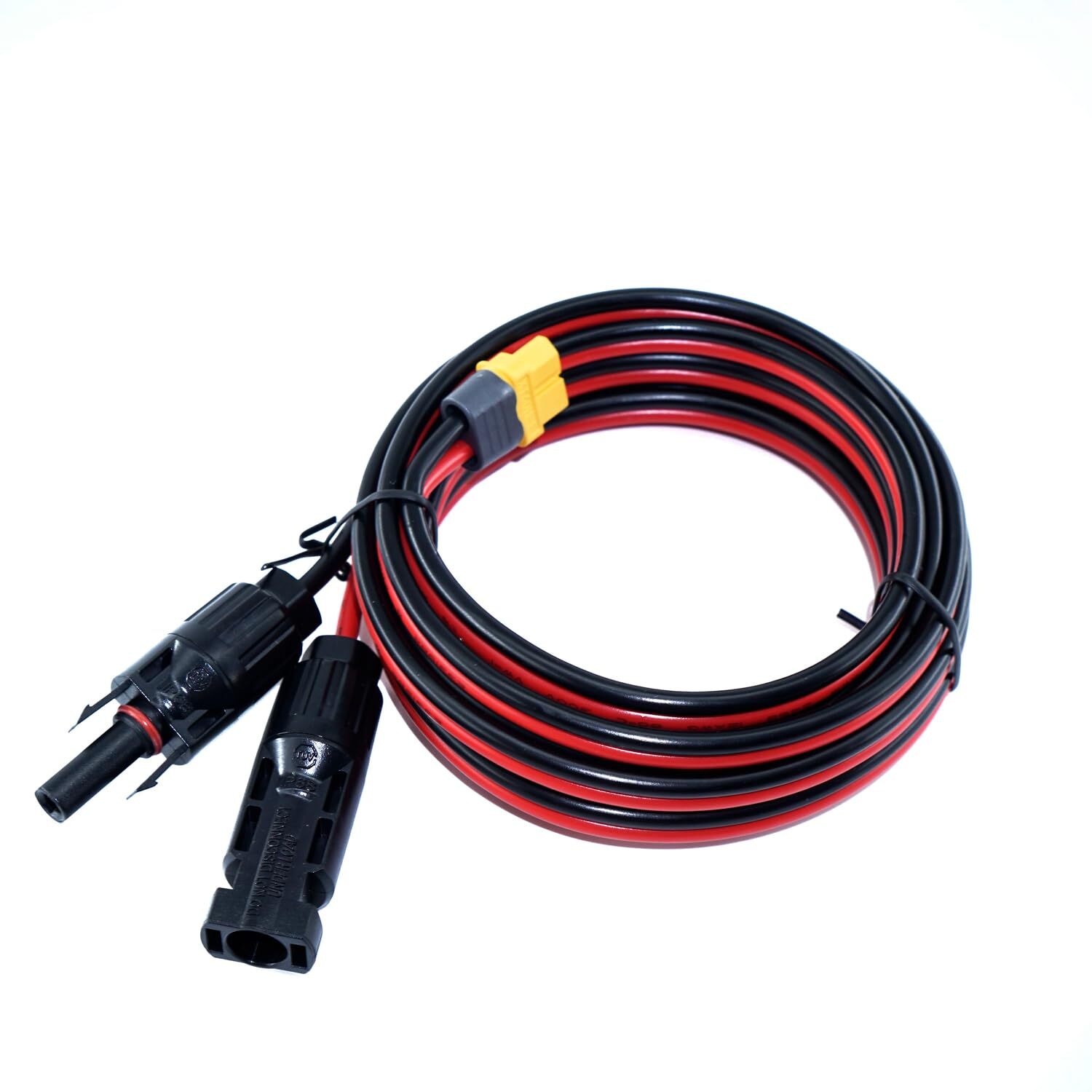 12AWG SAE to XT60 Connector Extension Cable – Solar Panel Charger 3.3ft Length