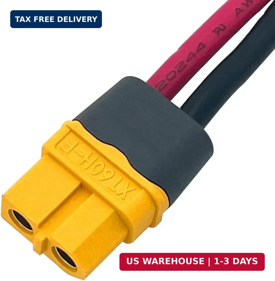 Solar Connector to XT60 Adapter Connector Connect Solar Panel for Lipo Battery P