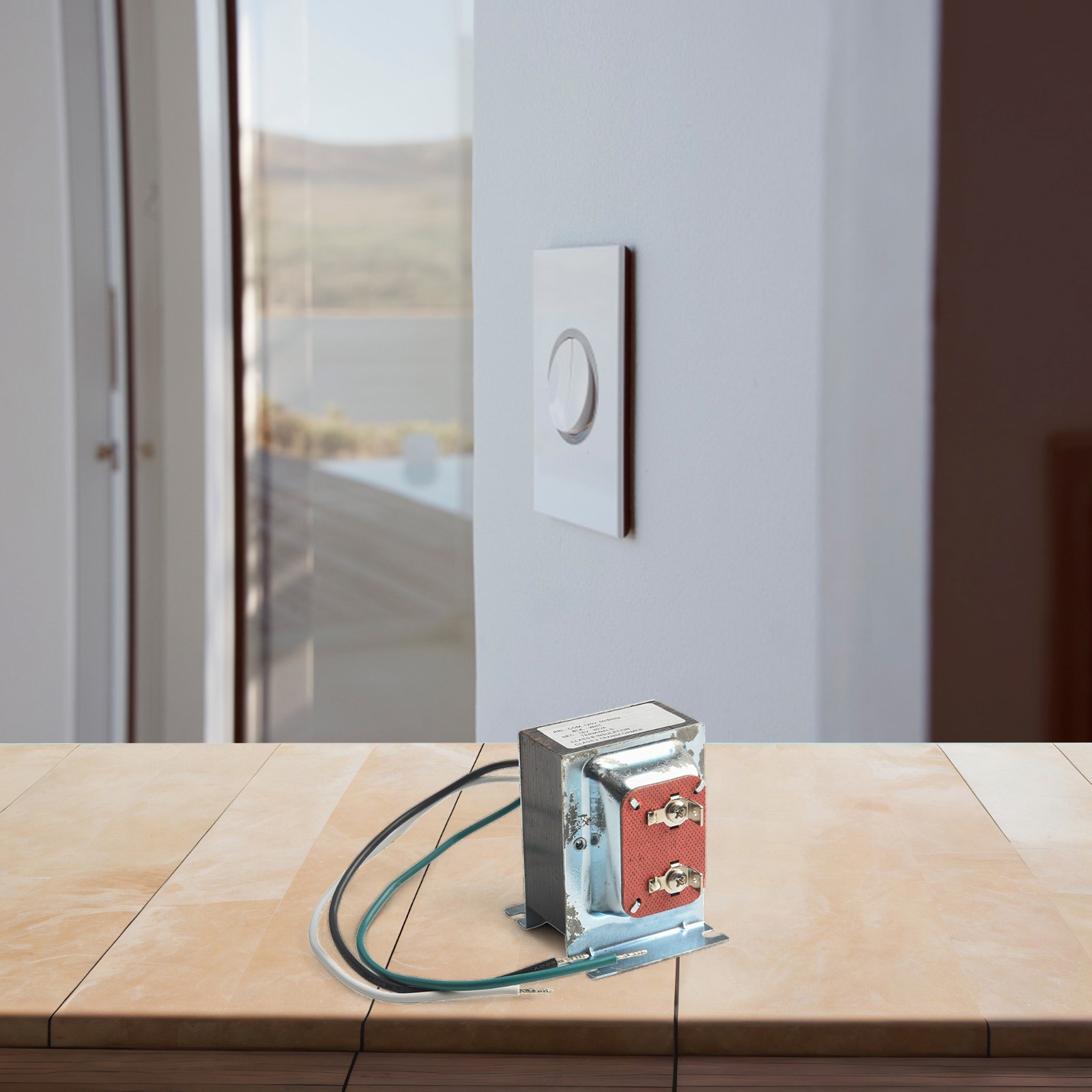 Shielded 16V30VA Transformer for Video Doorbell Power Supply Low Voltage Use