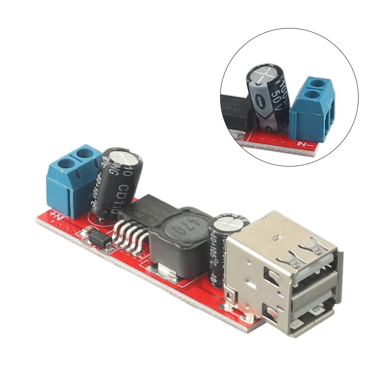 Voltage Regulator Car Charge Regulator -40 ‘C – + 85 ‘C 5V / 3A (MAX)