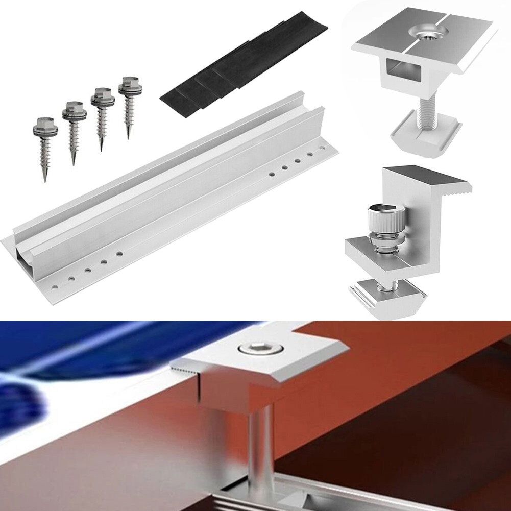 Rail Panel Accessories Home Replacement Accessories Dustproof Silver Solar