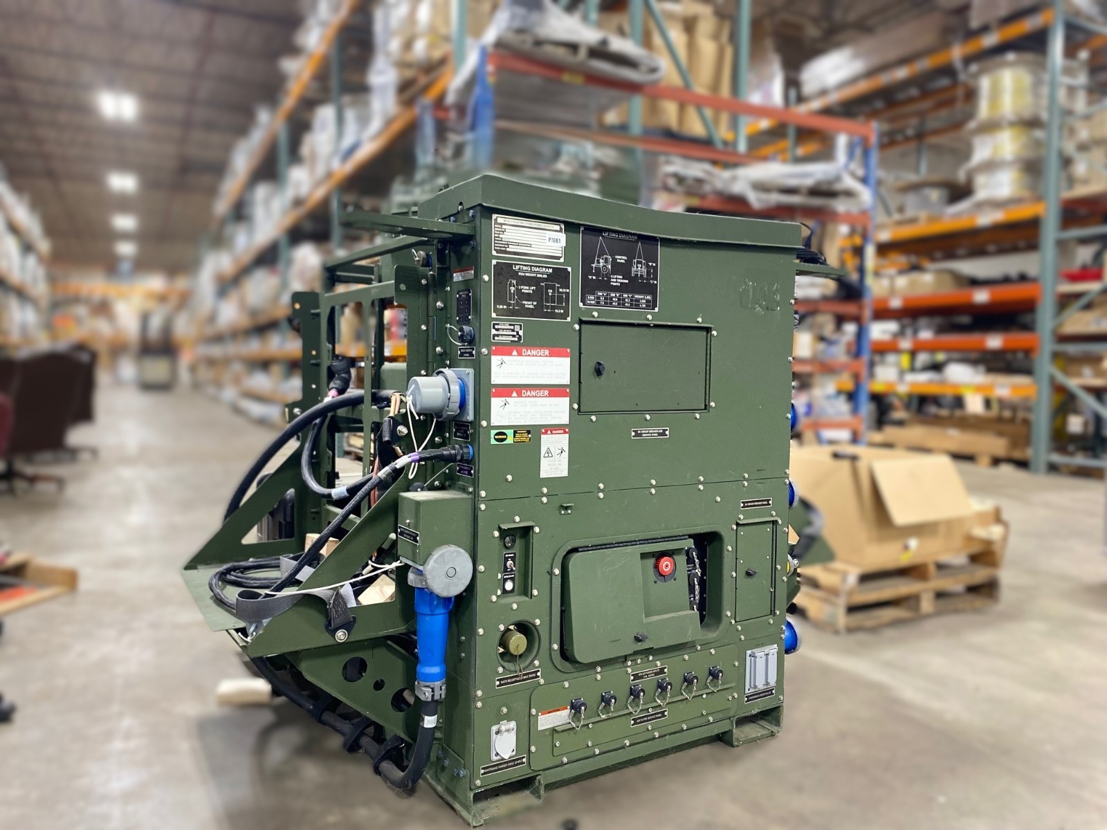 Mobile Electric Hybrid Power Sources – Military – Model # MEHPS – W/ Solar Panel