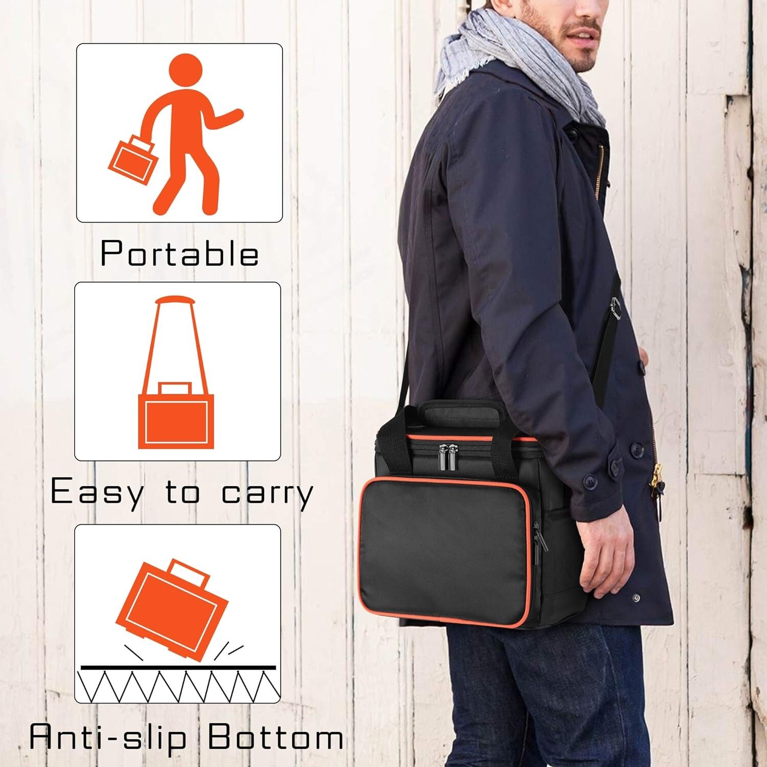 Durable Nylon Carrying Case for Jackery Explorer 160/240/300 Power Stations