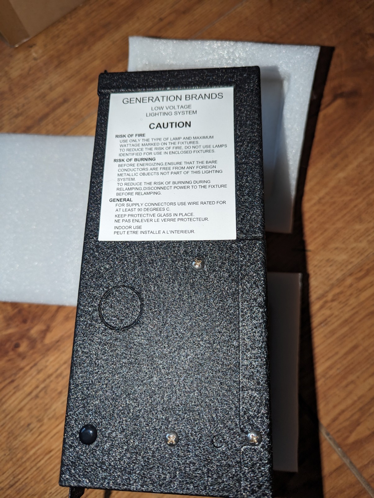 Tech Lighting 700 AT 150T Black Transformer At 150W- XFMR Only 12.5 Amp Max