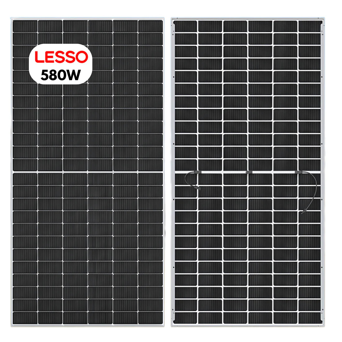 580W Lesso N-Type TopCon Bifacial Solar Panels Wholesale Truckload