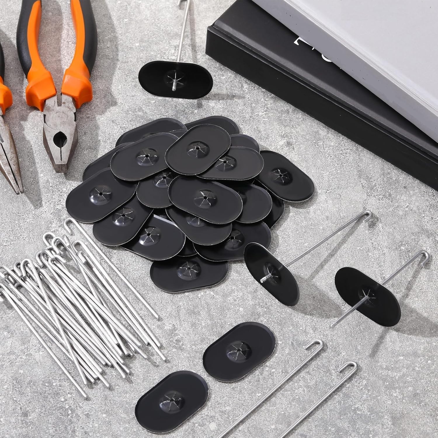 Solar Panel Bird Guard Fastener Clips Stainless Steel Critter Kit 120 Sets