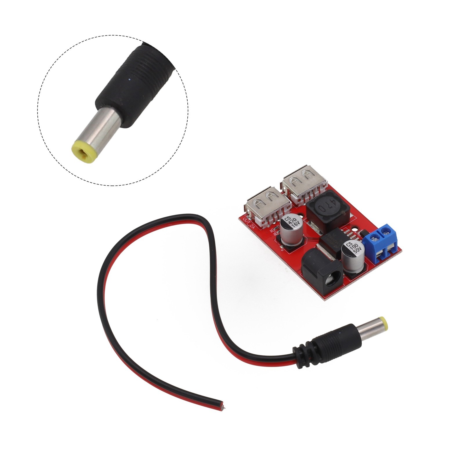 Solar Charging Module Solar Controller Travel 6V-40V DC Input 92% Efficiency