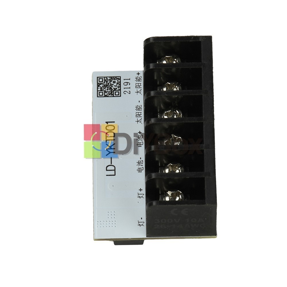 DC 3-24V LED Automatic Solar Light Drive Control Board Dusk to Dawn Sensor