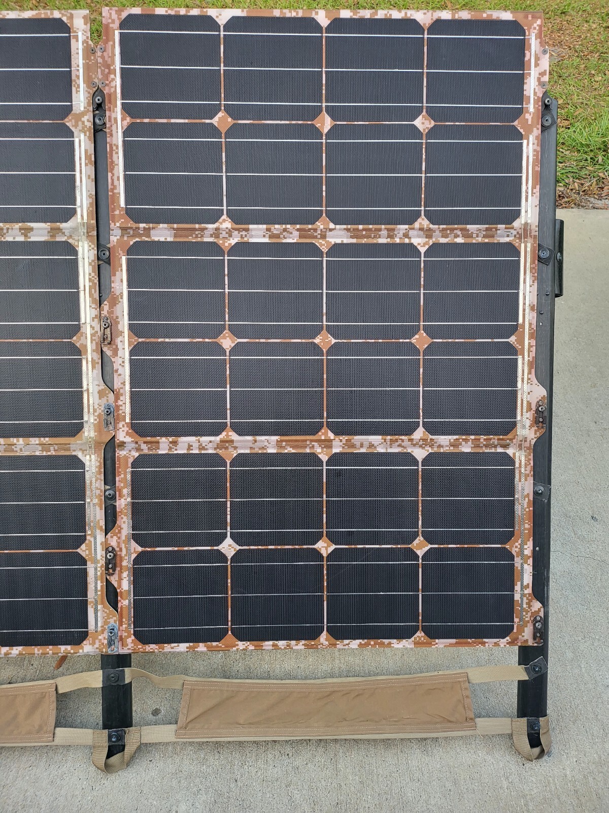 Nishati Portable Expedition Solar Array 420 Watt Military Surplus Free Ship