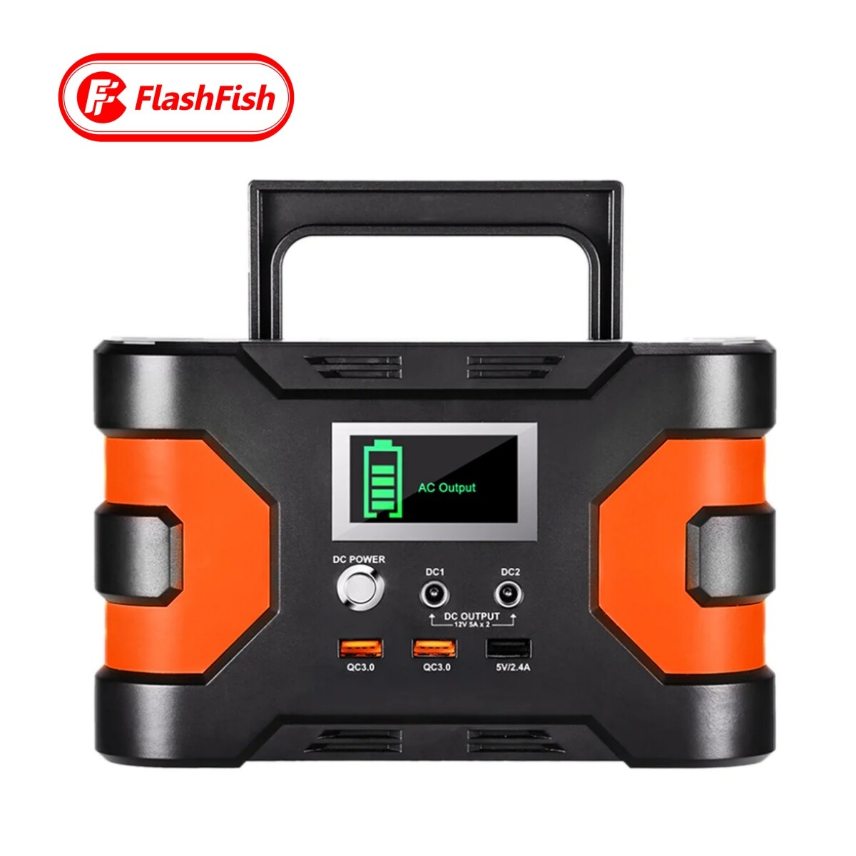 Flashfish 150W Portable Power Station 166Wh Backup Battery Camping/Hiking/Home