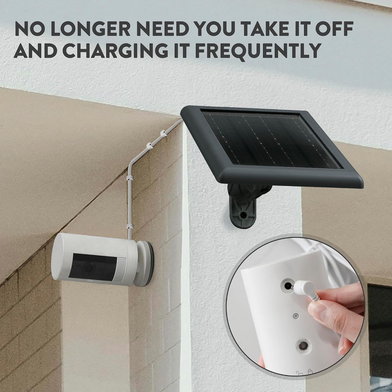 Ring 5W Solar Panel Charger for Stick Up & Spotlight Cam