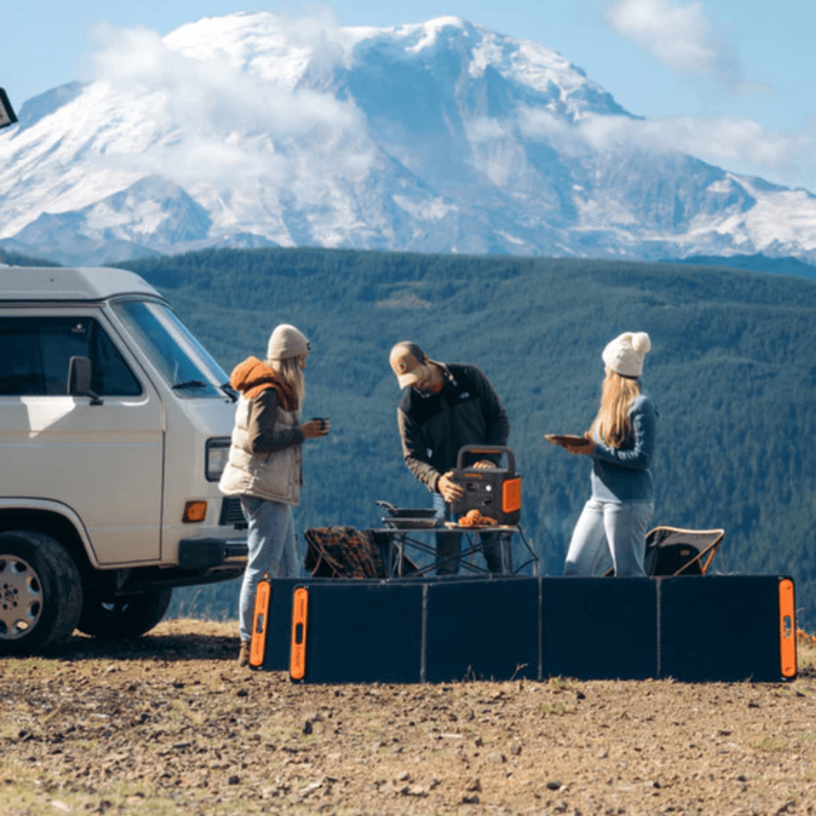 Jackery E2000V2 + Qty 1 200W Panel– Ships to PR HI AK Guam Saipan–Trusted Seller