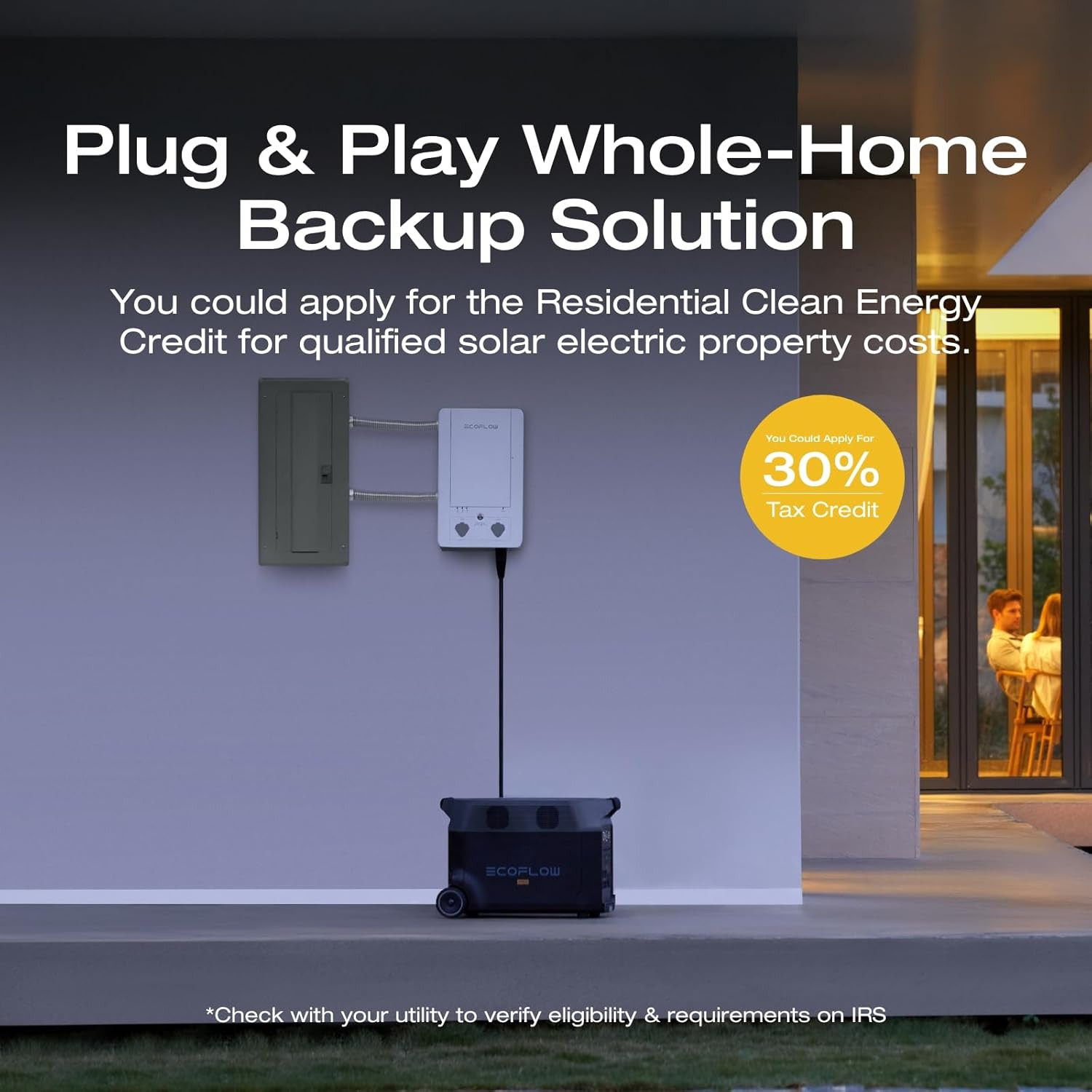 EF ECOFLOW Portable Power Station 3600Wh DELTA Pro, 120V AC Outlets X , 3600W, .