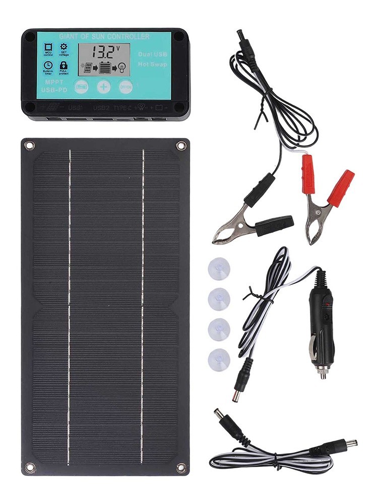 600W Solar Panel with 100A Charge Controller for Reliable Off Grid Power Needs