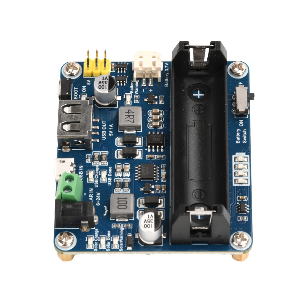 6V~24V Solar Panel Power Management Module Support MPPT 850mAh Li-ion Battery