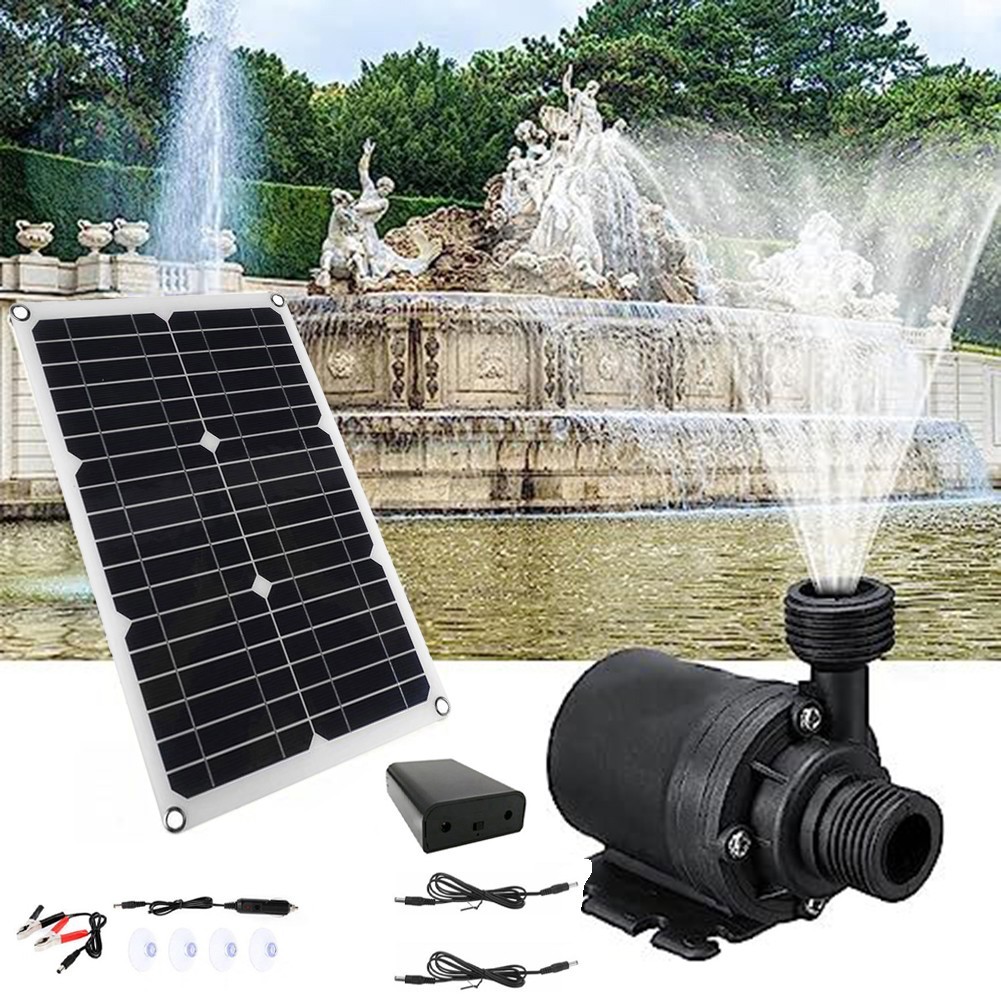 800L/H Water Circulation 20W Solar Water Pump Environmentally Friendly